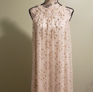 BCBGMaxAzria Cream Textured Dress